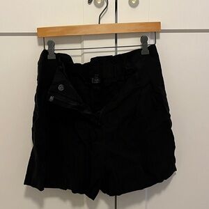 Dynamite High Waist Black Shorts